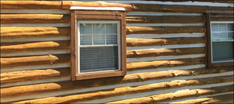 Log Home Whole Log Replacement  Metamora, Ohio
