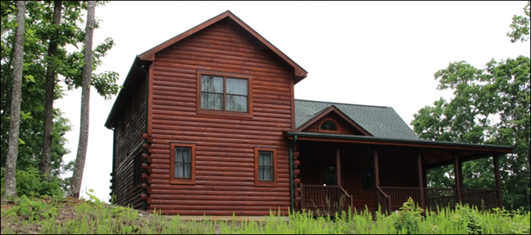 Professional Log Home Borate Application  Fulton County, Ohio
