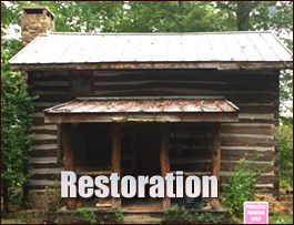 Historic Log Cabin Restoration  Fulton County, Ohio